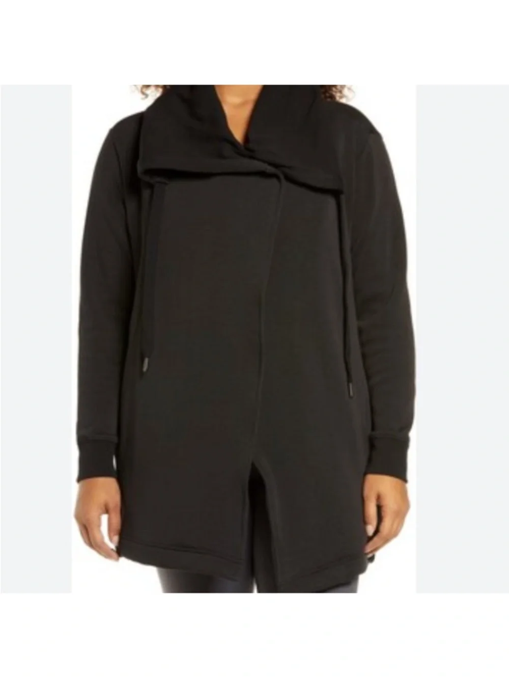 Zella Black Amazing Cozy Wrap Jacket‎